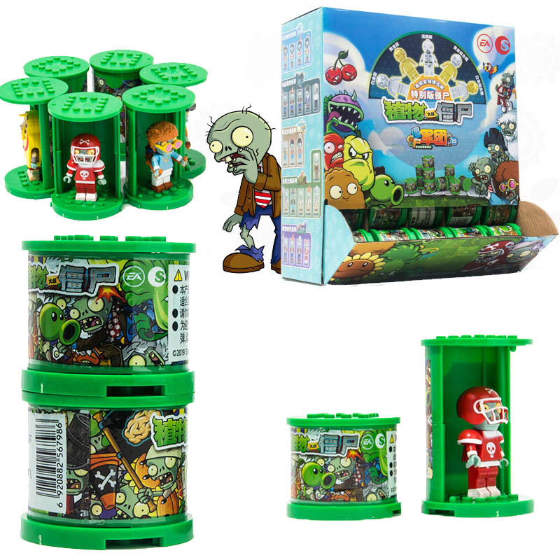 Kids Toys Under 50 - 本物のプランツVSゾンビ キッズクリスマスプレゼント 50種類組み立てブロックおもちゃ PVZアニメアクションフィギュアコレクションおもちゃ