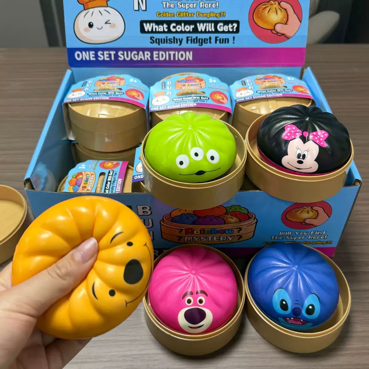 Kids Toys 3 Year Old - 「ピンチミュージック」：ゆっくりと元に戻る、ストレス解消グッズ。小籠包の形をした卓上オーナメント。オフィスやクリエイティブなギフトに最適。ストレス解消玩具。