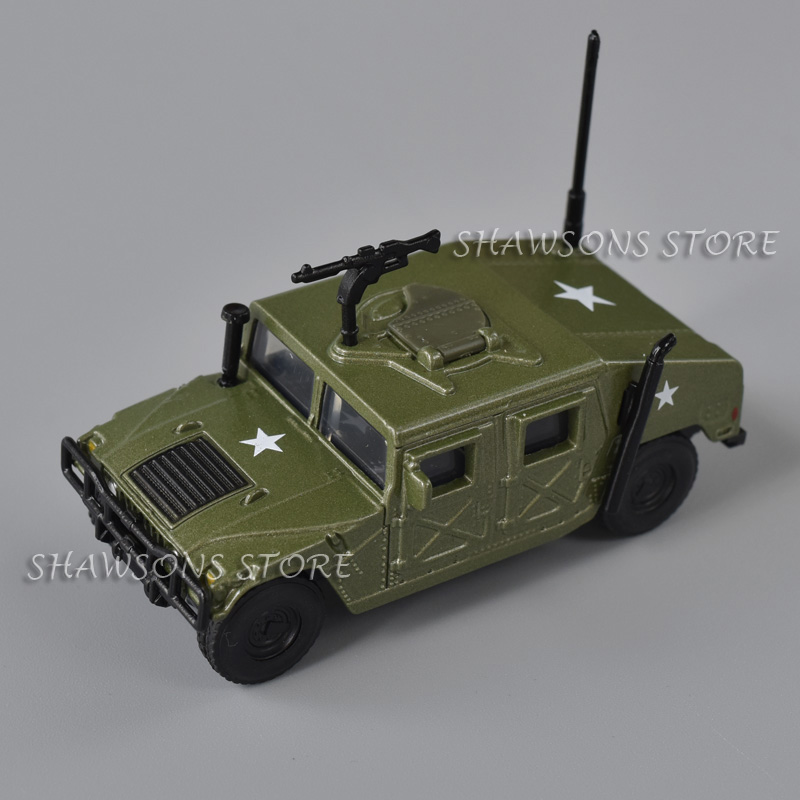 Kids Toys 3 Year Old - KDW 1:64スケール ダイキャストメタル ミリタリーモデル玩具 H1 SUV