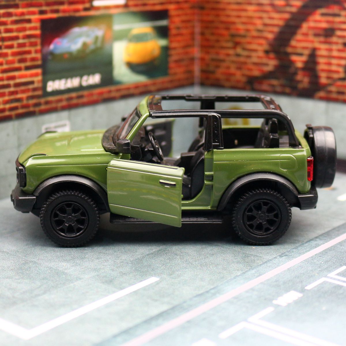 1/36 フォードブロンコ SUV オフロードおもちゃの車の - Kids Toys Reviews のレビューと価格