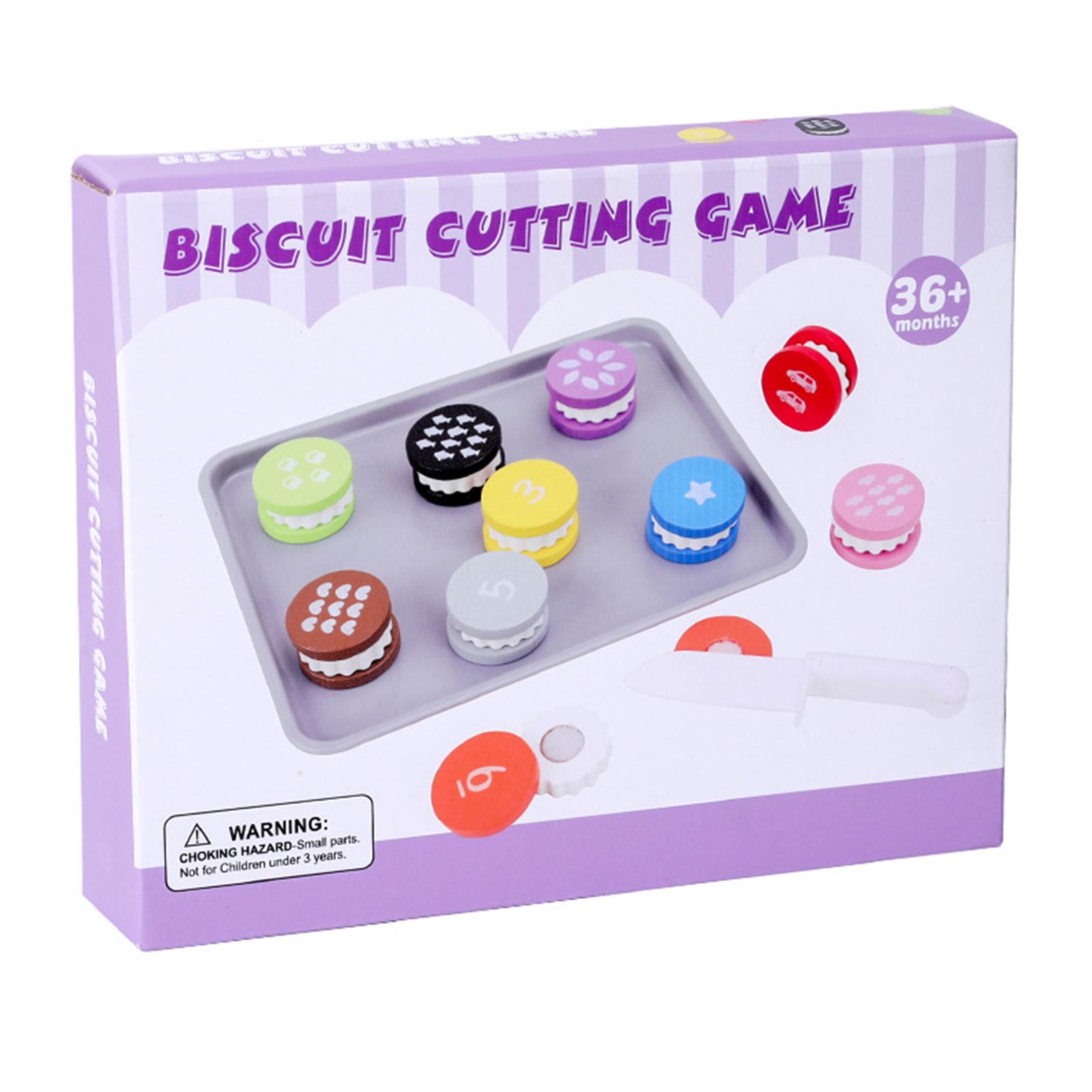 子供向けの木製おもちゃの食品セット。クッキーのプレイセットで - Kids Toys Kitchen Set のレビューと価格