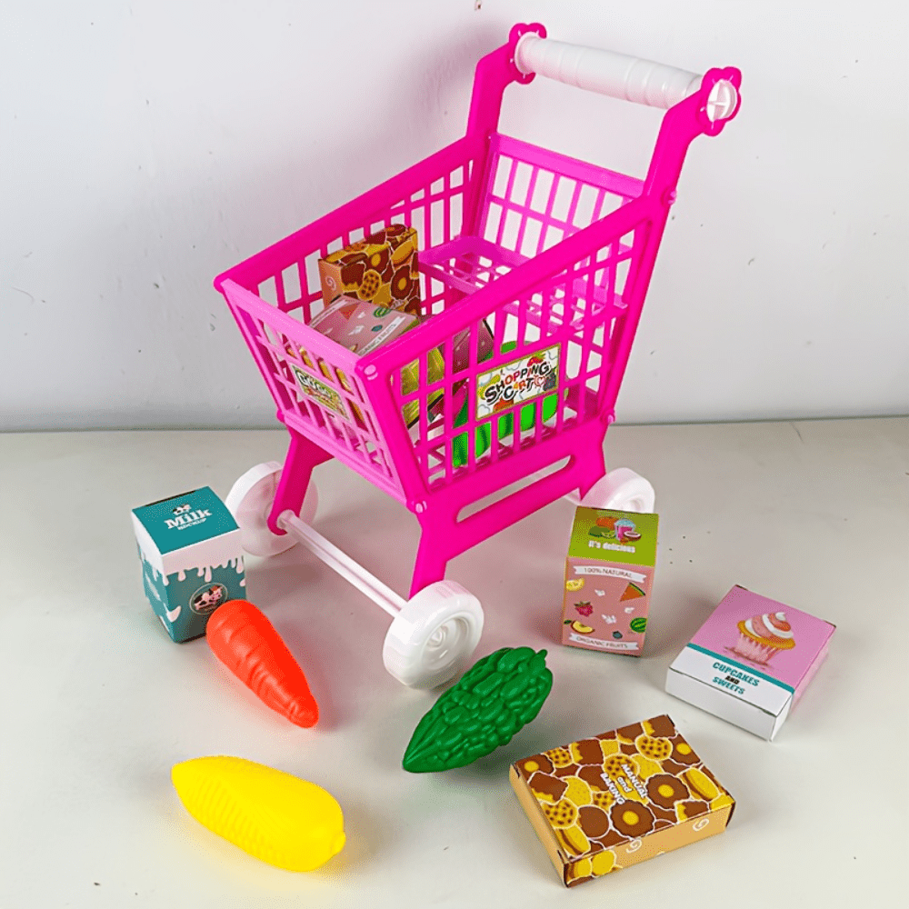子供用模擬ショッピングカートおもちゃ、模擬スーパーマーケット - Toy Cash Register のレビューと価格