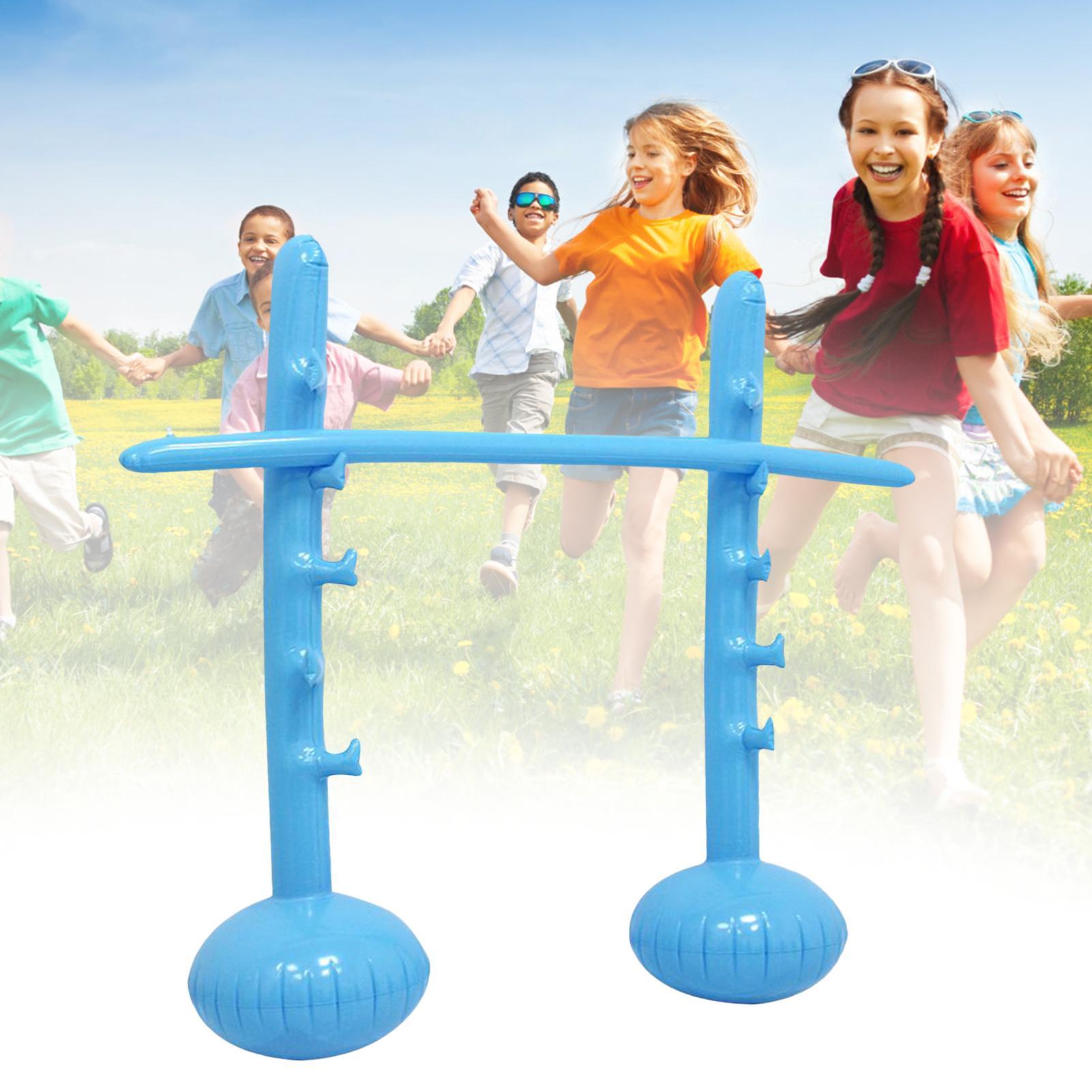 高さ調節可能なインフレータブルリムボポール、パーティー用ゲー - Kids Yard Toys のレビューと価格