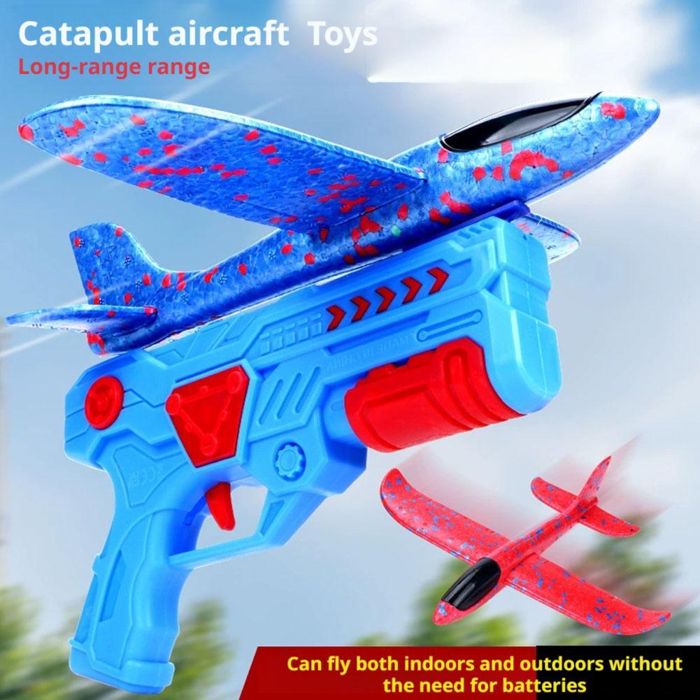 光る泡の飛行機 10M ランチャー カタパルト グライダー  - Catapult Launcher Toy のレビューと価格