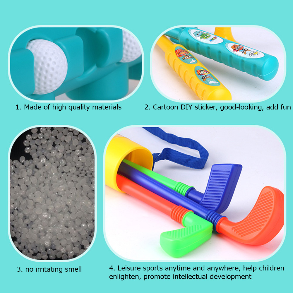 子供のおもちゃゴルフセットポータブルヤードゴルフおもちゃセッ - Kids Yard Toys のレビューと価格